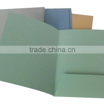 Recycled paper file folder printing