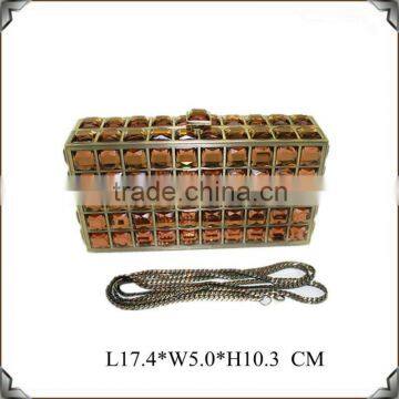 Best Price Hardware Clutch Studded Bag Jewelled Minaudiere