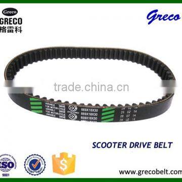 High quality Kevlar Aramid electric scooter drive belt 669*18 for gy6 50cc motorcycle