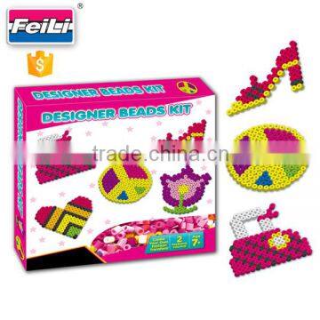 wholesale art and craft toys perler ironing beads educational creative sets plastic ironing beads