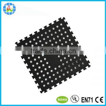 durable eva drainage garden floor mat with holes