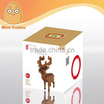 LOZ DEER DIY Mini Block Brick Toys Figure Diamond Building Blocks                        
                                                Quality Choice