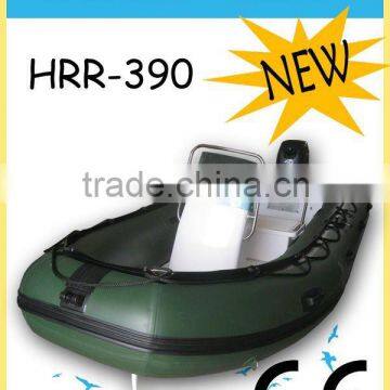 RIB390 Fiberglass Inflatable Boat/Rigid Inflatable Boat/RIB Boat