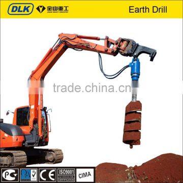 ground hole drill earth auger auger with gear box new product construction machinery