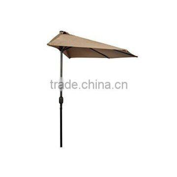 good quality outdoor half umbrella