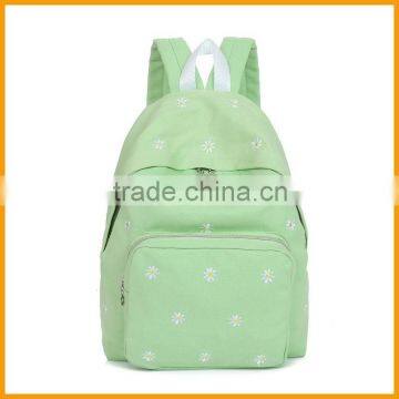 Eurpopean Style Beautiful Floral Girl Youth School Backpack photo-6