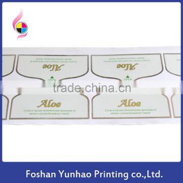 Environmental-friendly Label Sticker Sanitary Napkins Sealing Label Printing photo-2