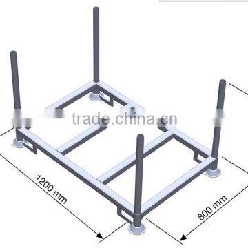 Heavy duty post steel pallet