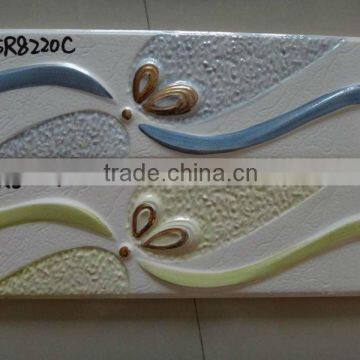 80x250mm ceramic wall waist line tile