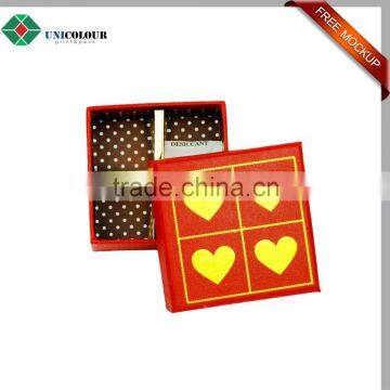 Custom Luxury Silver Logo Cardboard Paper Merci Chocolate Box photo-6