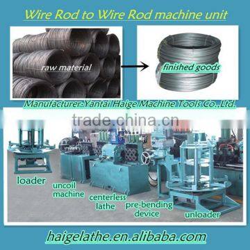 wire rod to bar process unit automatic product line