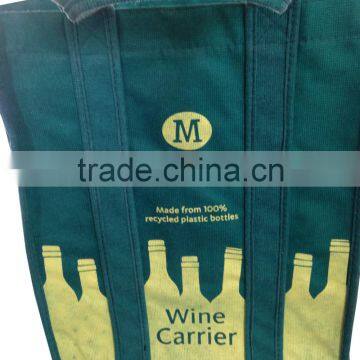 shopping bag / christmas gift bags / christmas wine bottle bag