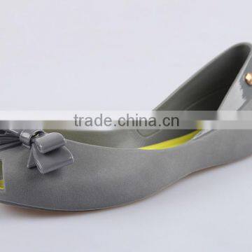 2016 Women Flats Shoes Fish Mouth Butterfly Plastic Melissa Shoes Causal Lady Shoes Pvc Jelly Flats Shoes for Women photo-4