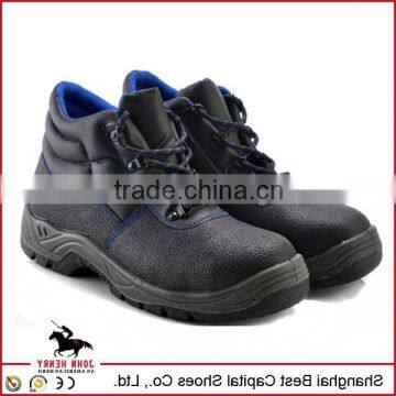 cemented high cut mining safety shoes //fashion mens high cut shoes