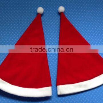 2015 wholesale fleece Santa hat,Christmas hat