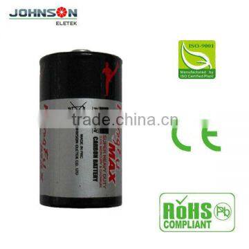 D r20 zinc carbon UM-1 led battery