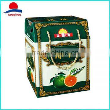 Colorful Fresh Fruit Corrugated Box Packaging