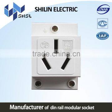 SBTA1 AC30 din rail power socket three pole and 20 25 amp