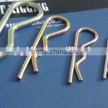 Cheap Price High Quality Zinc Plated Locking Spring R Clip Hair Pins Made in China photo-5