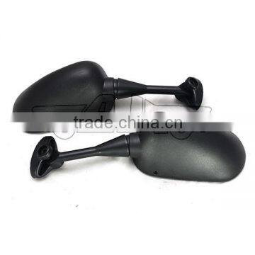 BJ-RM-051 For Honda CBR600 Aftermarket ABS Shell Oval-shaped Black Motorcycle Side Mirror