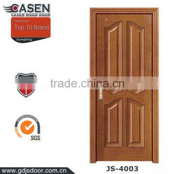 The most hot sale new modern simple teak wood door designs solid wooden front doors in china