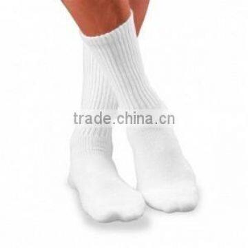 white polyester socks for sublimation blank socks