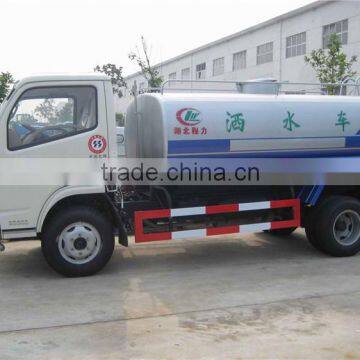 mobile water transporting car, LHD&RHD Water tank truck, 8000L Water bowser tank capacity