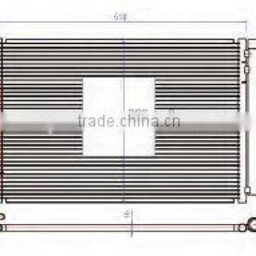 car condenser for BMW 1 E81-E82-E87-E8804- (OEM NO.: 6930038/64536930038 /6930040 /64536930040 /9206297/ 64539206297)