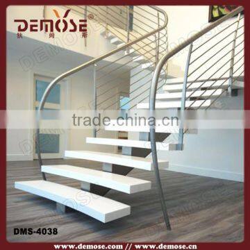 modular interior steel stairs/modern steel stairs