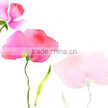 fresh flower printing canvas prints rural style decoration wall art