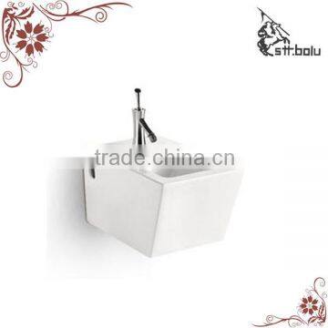 New design bathroom ceramic bidet, wall mounted toilet bidet