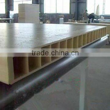 Hubei WPC PVC hollow door panel board frame moulding