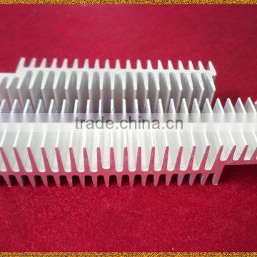 aluminium extruded heatsink profile with anodizing and machining