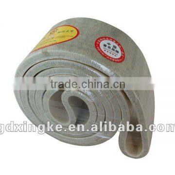 180'C polyester seamless conveyor belt for aluminium extrusion