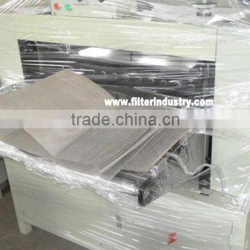 Industrial filter paper folding machine