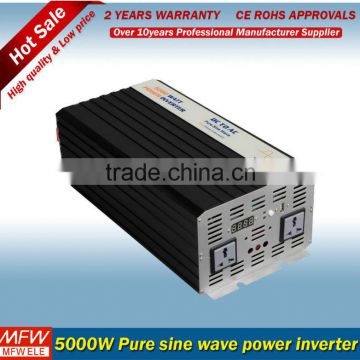 5000w power converter, 5kw power inverter 24v 220v 5000w/10000w pure sine wave inverter