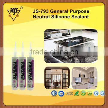 General purpose neutral silicone sealant for Various usage