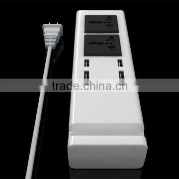 5V 3.4A Output 4 Port USB Charger 2 Socket With EU/UK/US Standard photo-4
