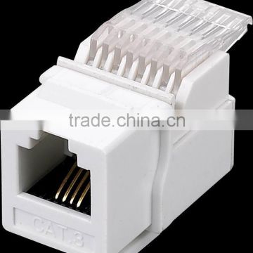 High quality RJ45 cat6 keystone jack internet jack