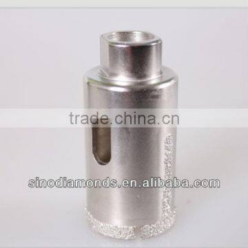 Brazed diamond bits/granite core bit with protect teeth