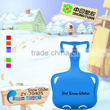 Child funny Newest type Plastic snow Sled