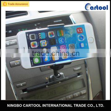 Car cd slot mount holder for mobile phone