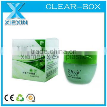 pvc printing clear cube plastic boxes