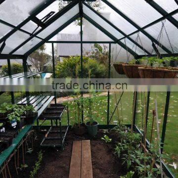 Early Modern Europe Green and Grey Garden Glass Greenhouse photo-3