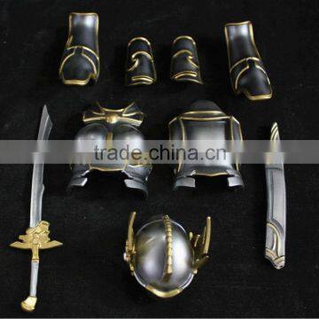 Wholesale Metal Zinc Alloy Sword Armour Accessories