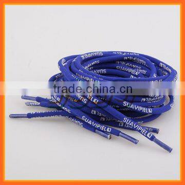 New Manufacturing Nylon Printed Shoelaces Woven Logo Shoelaces