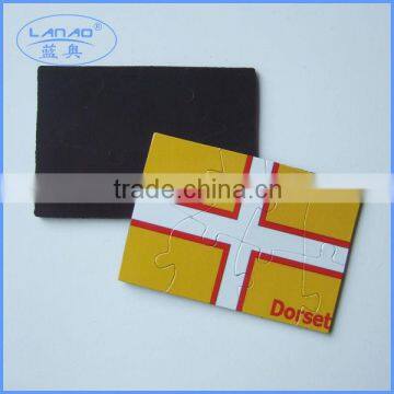 dorset flag puzzle fridge magnet