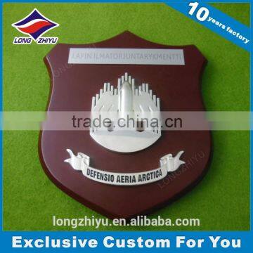 Custom 3D Dragon Metal Trophies and Wooden Shields Plaques Manufacturer