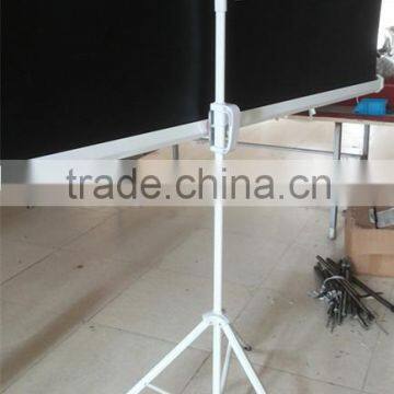 HD Floor Standing Tripod Projector Screens for Commerial Use photo-4