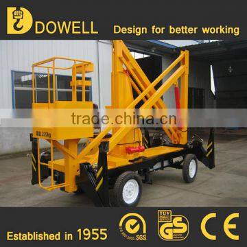 8-18m Customized Hydraulic Articulating Boom 16m Portable Bucket Lifts photo-4